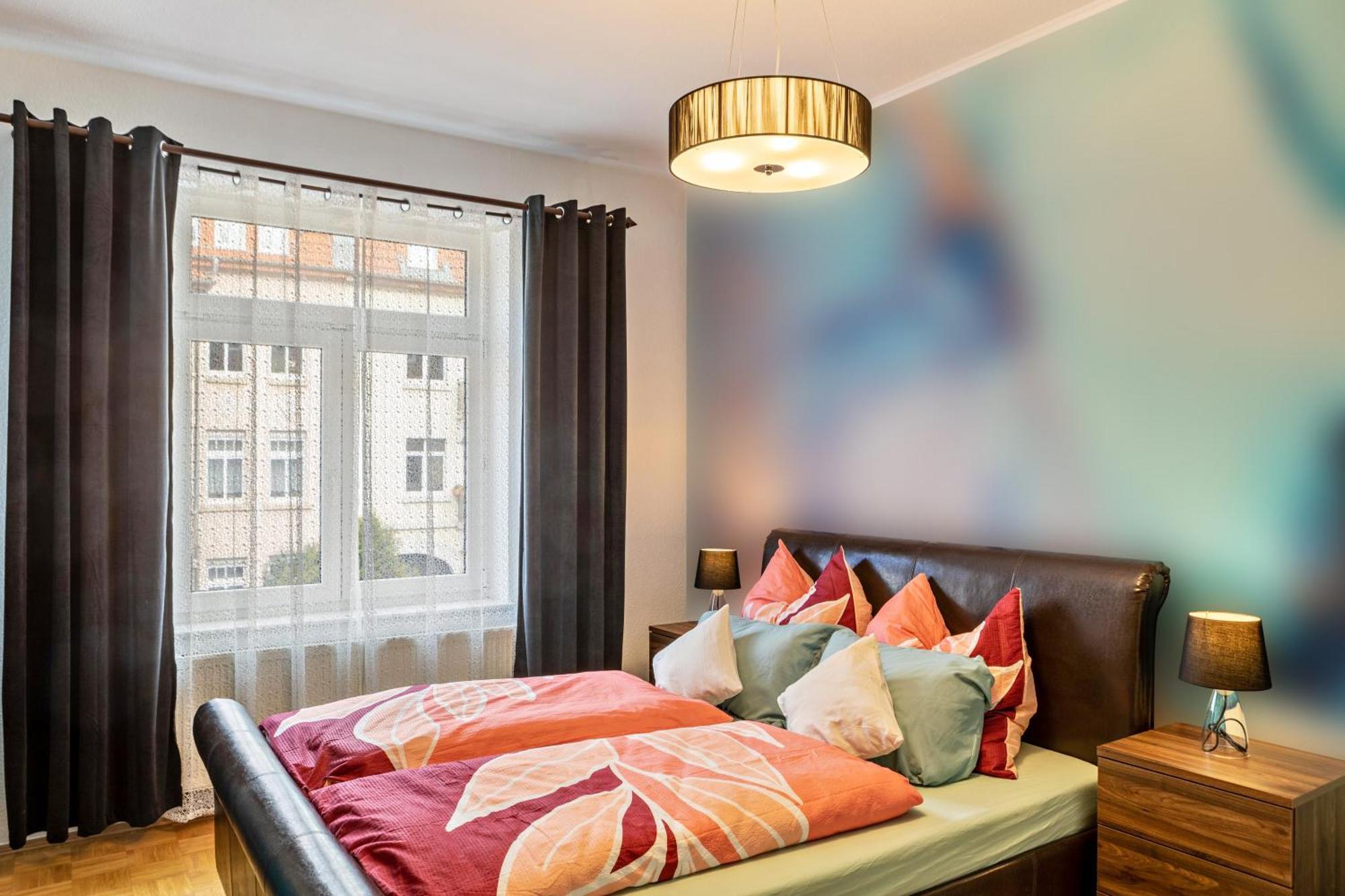 Balkon Apartment Shanti Lu Erfurt Exterior photo