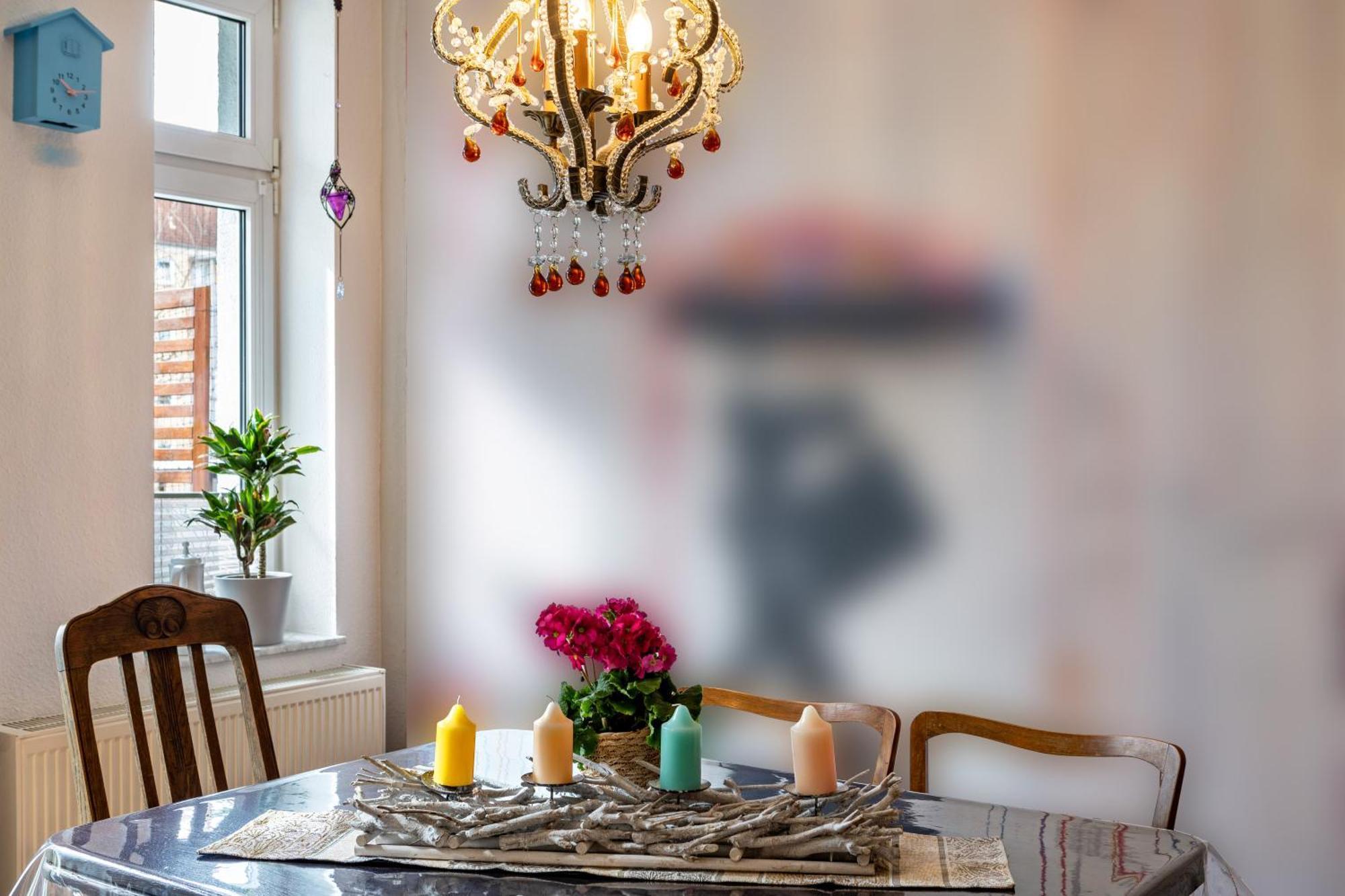 Balkon Apartment Shanti Lu Erfurt Exterior photo